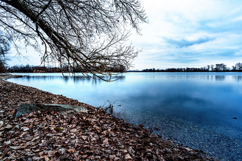 Blick vom Ufer aus