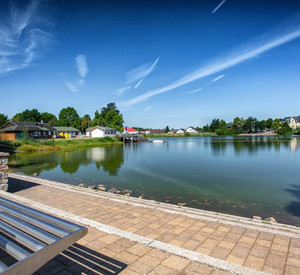 Ein sonniger Tag am Weiher