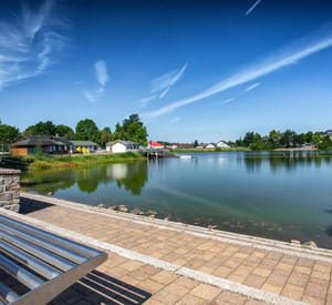 Ein sonniger Tag am Weiher
