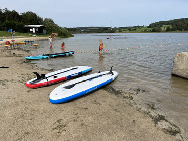 Blaualgen in Krombachtalsperre