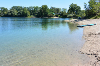 © Haas/Werum Das Wasser im Uferbereich ist sehr flach